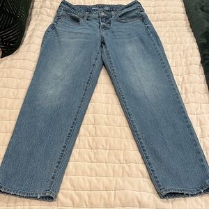 Old Navy Women's Straight Leg Blue Jeans